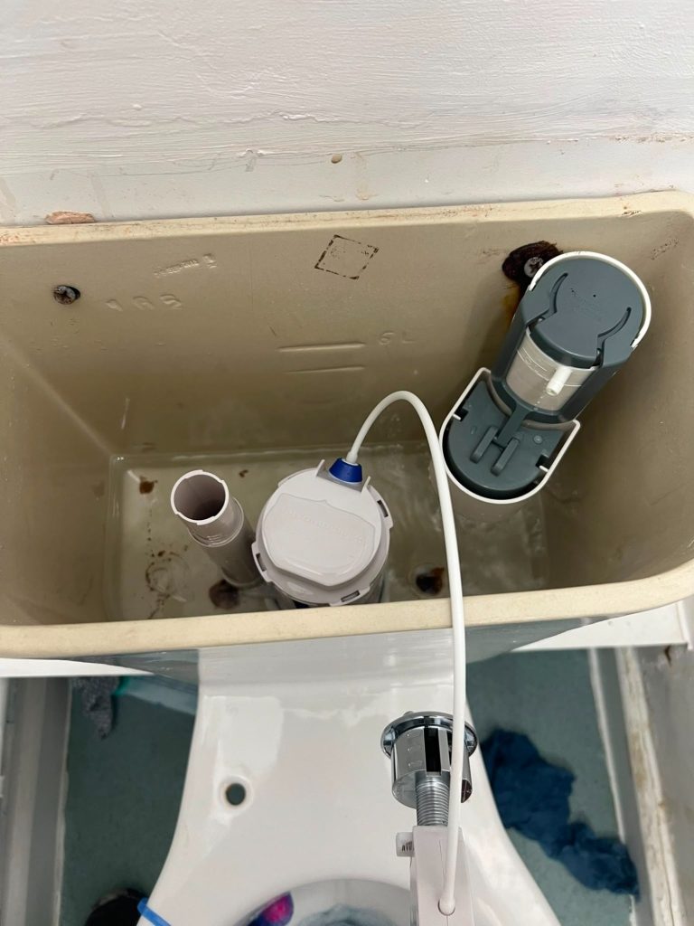 Toilet repair completed in Saltford